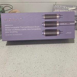 Brand new Monat interchangeable blowout brush
